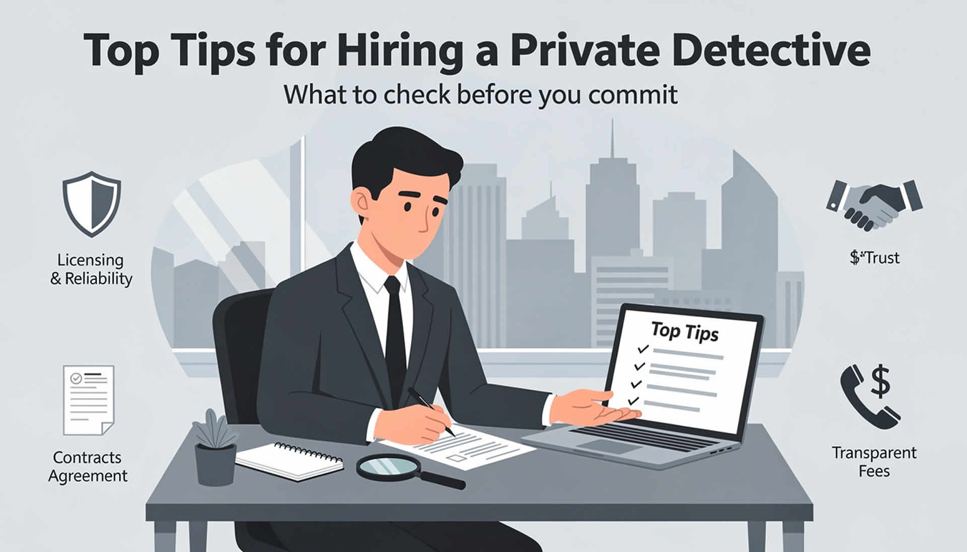 Top Tips for Hiring a Private Detective