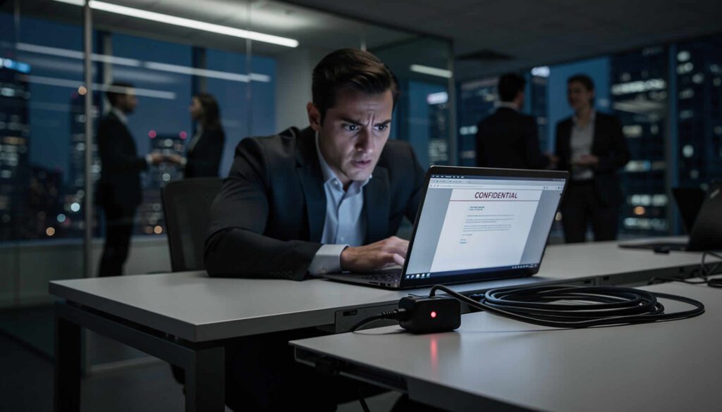 Private Conversations Being Leaked, fear there is a bug in the office